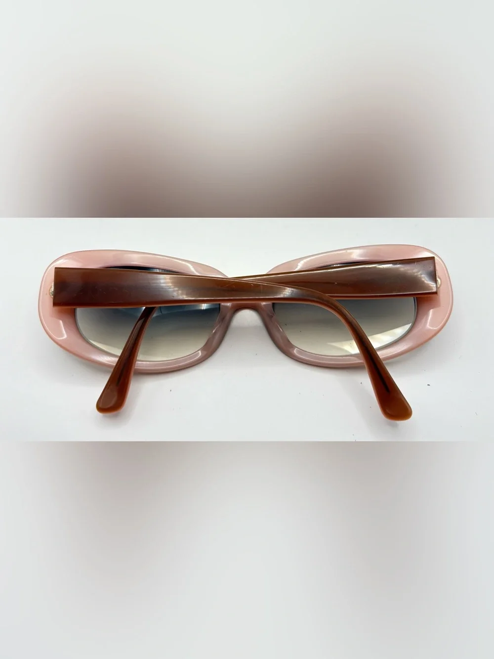 Corinne McCormack Hedda Brown Oval Sunglasses Frames Only